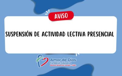 Suspensión de Actividad Lectiva Presencial del día 04/02/2026
